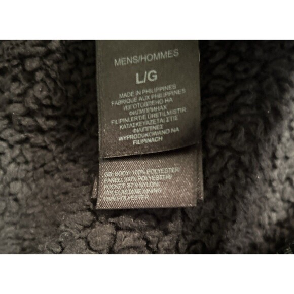 The North Face Mens Chimborazo A33X Black Full Zip Fleece Jacket Size L - Picture 7 of 11